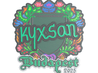 Sticker | kyxsan (Embroidered) | Budapest 2025