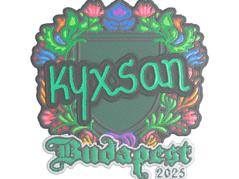 Sticker | kyxsan (Embroidered) | Budapest 2025 image