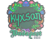 Sticker | kyxsan (Embroidered) | Budapest 2025 image