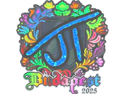Sticker | JT (Holo) | Budapest 2025 image