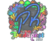 Sticker | PR (Holo) | Budapest 2025 image