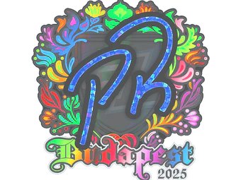 Sticker | PR (Holo) | Budapest 2025 image