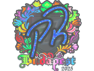 Sticker | PR (Holo) | Budapest 2025