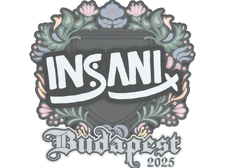 Sticker | insani | Budapest 2025
