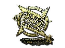 Sticker | es3tag (Gold) | Antwerp 2022 image