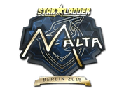 Sticker | malta (Gold) | Berlin 2019 image