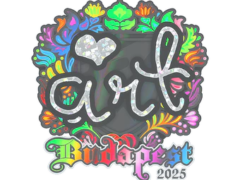 Sticker | arT (Holo) | Budapest 2025 image