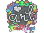 Sticker | arT (Holo) | Budapest 2025 image