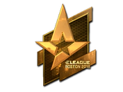 Sticker | Astralis (Gold) | Boston 2018 image