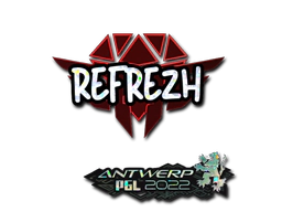 Sticker | refrezh (Glitter) | Antwerp 2022 image