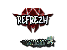 Sticker | refrezh (Glitter) | Antwerp 2022 image