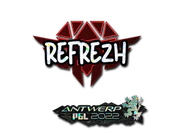 Sticker | refrezh (Glitter) | Antwerp 2022 image