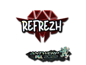 Sticker | refrezh (Glitter) | Antwerp 2022 image