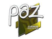 Sticker | paz | Boston 2018 image
