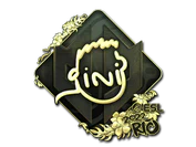 Sticker | VINI (Gold) | Rio 2022 image