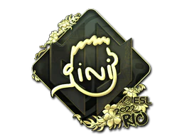 Sticker | VINI (Gold) | Rio 2022 image