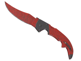 ★ Falchion Knife | Crimson Web image