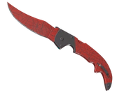 ★ Falchion Knife | Crimson Web image