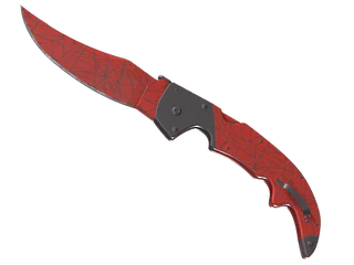 ★ Falchion Knife | Crimson Web