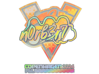 Sticker | n0rb3r7 (Holo) | Copenhagen 2024 image