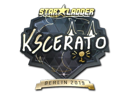 Sticker | KSCERATO (Gold) | Berlin 2019 image