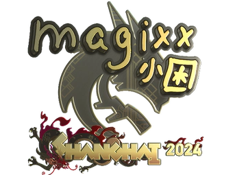 Sticker | magixx (Gold) | Shanghai 2024 image