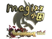 Sticker | magixx (Gold) | Shanghai 2024 image