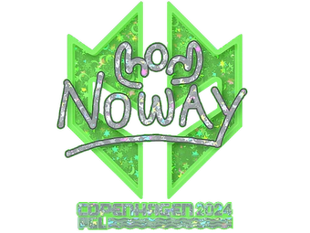 Sticker | noway (Glitter) | Copenhagen 2024 image