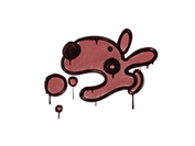 Sealed Graffiti | Popdog (Blood Red) image