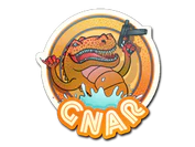 Sticker | Orange Gnar image