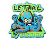 Sticker | Blue Lethal image