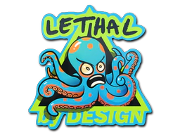 Sticker | Blue Lethal image