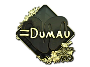 Sticker | dumau (Gold) | Rio 2022 image