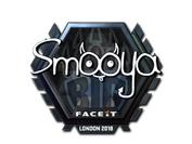Sticker | smooya (Foil) | London 2018 image