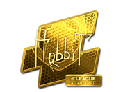 Sticker | Hobbit (Gold) | Atlanta 2017 image