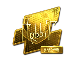 Sticker | Hobbit (Gold) | Atlanta 2017 image