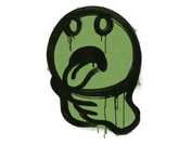 Sealed Graffiti | Choke (Battle Green) image