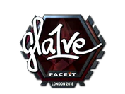 Sticker | gla1ve (Foil) | London 2018 image