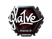 Sticker | gla1ve (Foil) | London 2018 image