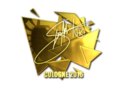 Sticker | Hiko (Gold) | Cologne 2016 image