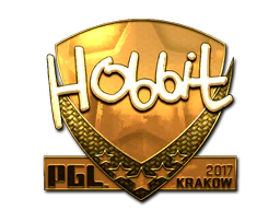 Sticker | Hobbit (Gold) | Krakow 2017 image