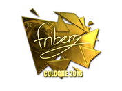 Sticker | friberg (Gold) | Cologne 2016 image