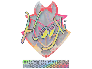 Sticker | HooXi (Holo) | Copenhagen 2024