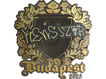 Sticker | kensizor (Gold) | Budapest 2025 image