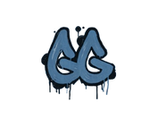 Sealed Graffiti | GGEZ (Monarch Blue) image