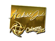 Sticker | allu (Gold) | Cologne 2015 image