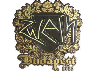 Sticker | zweih (Gold) | Budapest 2025