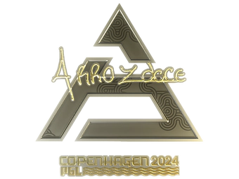 Sticker | arrozdoce (Gold) | Copenhagen 2024 image
