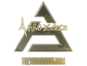 Sticker | arrozdoce (Gold) | Copenhagen 2024 image