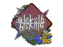 Sticker | Aleksib (Glitter) | Rio 2022 image